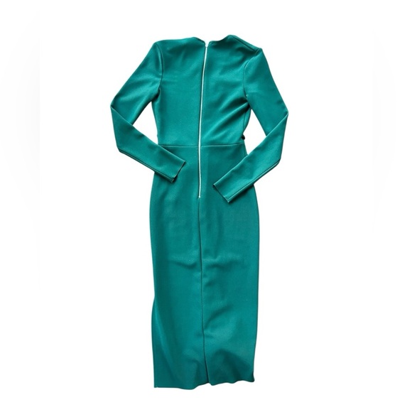 Revolve Bec & Bridge Emerald Green Tasha Midi Dress US size 4 - Picture 10 of 13